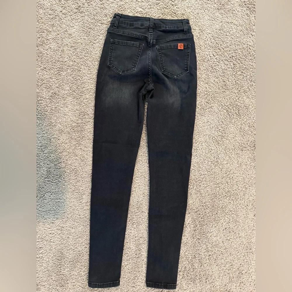 Born Primitive Women's High Rise Black strech Jeans - Picture 2 of 3